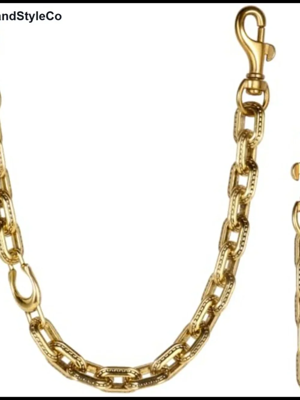 Multi-Functional Metal Bag Charm & Chain Extender for Handbags